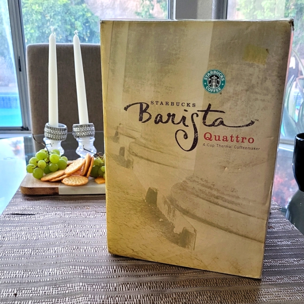 Starbucks Quattro coffee brewer